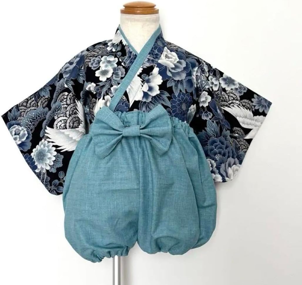 新品「即決価格」正絹産着祝着京友禅豪華刺繍、金彩仕様、特選大鷹と祝